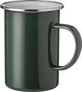 Emaille-Tasse Fränzi | Edelstahlrand | 450 ml