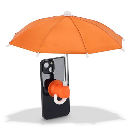 Telefon-Regenschirm mit Saugnapfhalterung Maraia