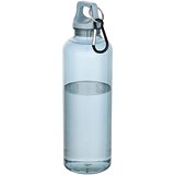 750 ml RCS-zertifizierte Trinkflasche aus recyceltem Kunststoff mit Karabinerhaken - Helini