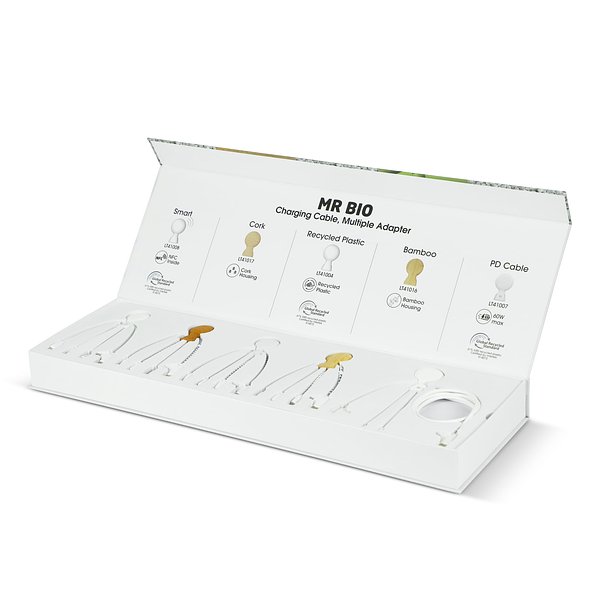 Mr. Bio Charging cable Vielfalt Präsentationsbox Lüzzazena