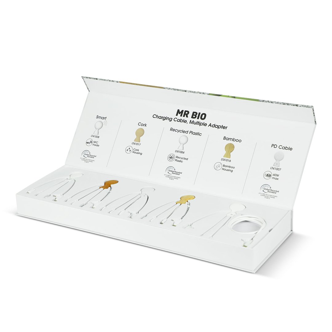 Mr. Bio Charging cable Vielfalt Präsentationsbox Lüzzazena