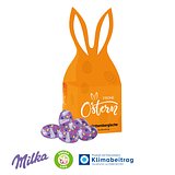 3D Präsent „Häschen“ mit Milka Alpenmilch-Eier