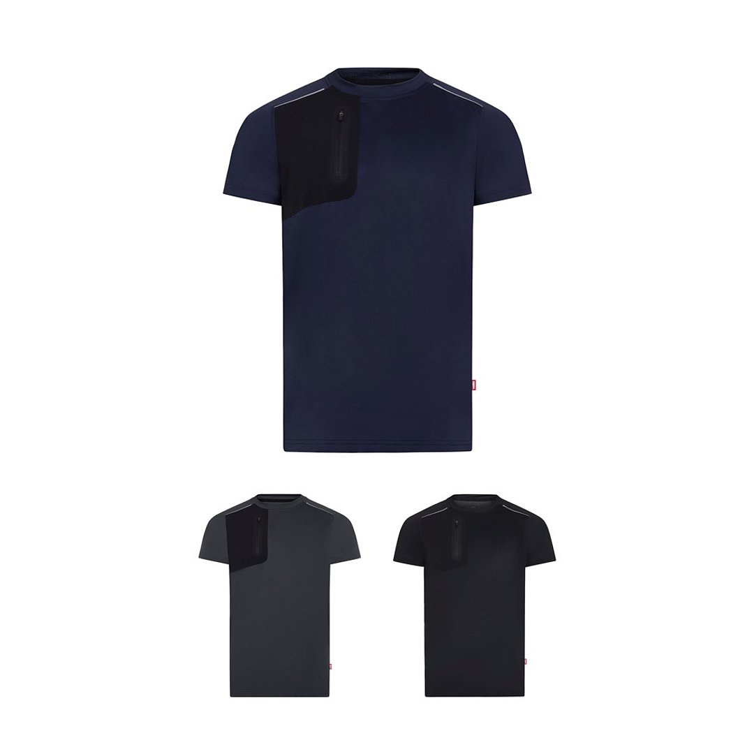 Funktionsshirt mit Waffelstruktur - (110 g/m²), aus 100 % recyceltem Polyester Andie