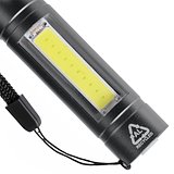 Taschenlampe aus recyceltem Aluminium COB Jovignas