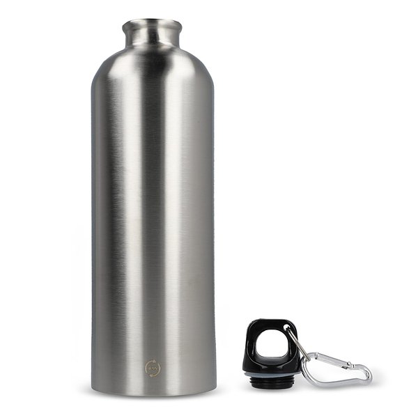 R-Edelstahl einwandige Flasche mit Karabiner 750ml Chatha