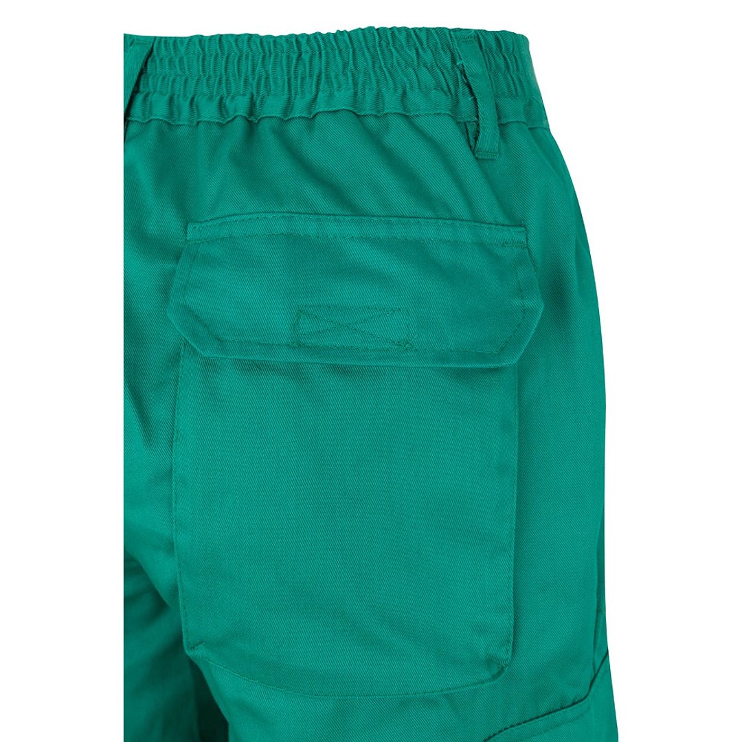 Zweifarbige Hose aus Twill (210 g/m²), gefüttert, mit mehreren Taschen, aus Baumwolle (20%) und Polyester (80%) Benina