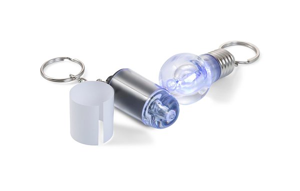 Schlüsselanhänger Lurschato | Kunststoff | Glühbirnenform | LED