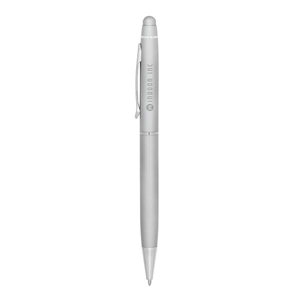 Kugelschreiber aus Metall mit Touchpen-Spitze Itaren
