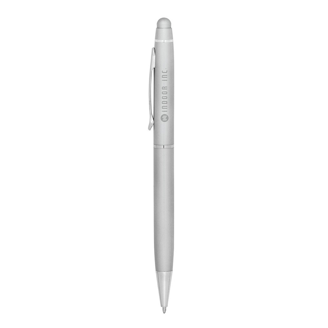 Kugelschreiber aus Metall mit Touchpen-Spitze Itaren