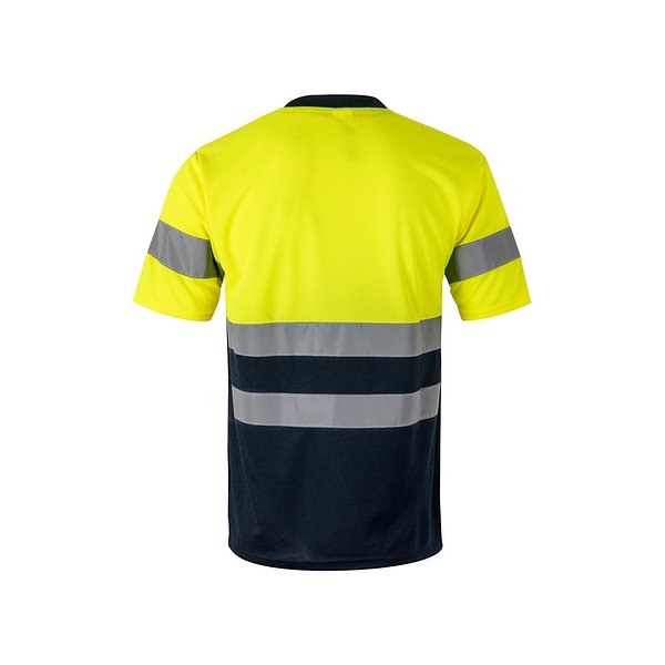 Zweifarbiges technisches T-Shirt mit Bird-Eye-Design (140 g/m²), aus Polyester (100%) Aniafeni