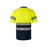 Zweifarbiges technisches T-Shirt mit Bird-Eye-Design (140 g/m²), aus Polyester (100%) Aniafeni