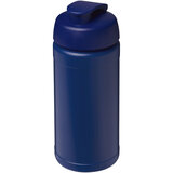 500 ml recycelte Sportflasche mit Klappdeckel - Veivep