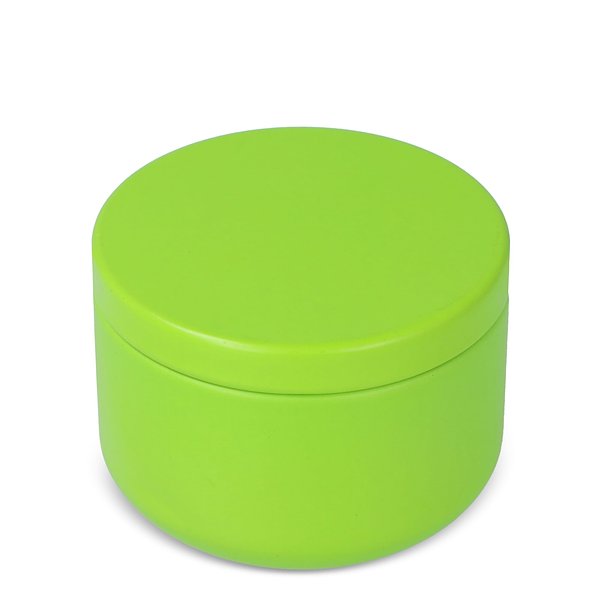 Asana unparfümierte Kerze auf Pflanzenbasis in recycelter Dose Menjast