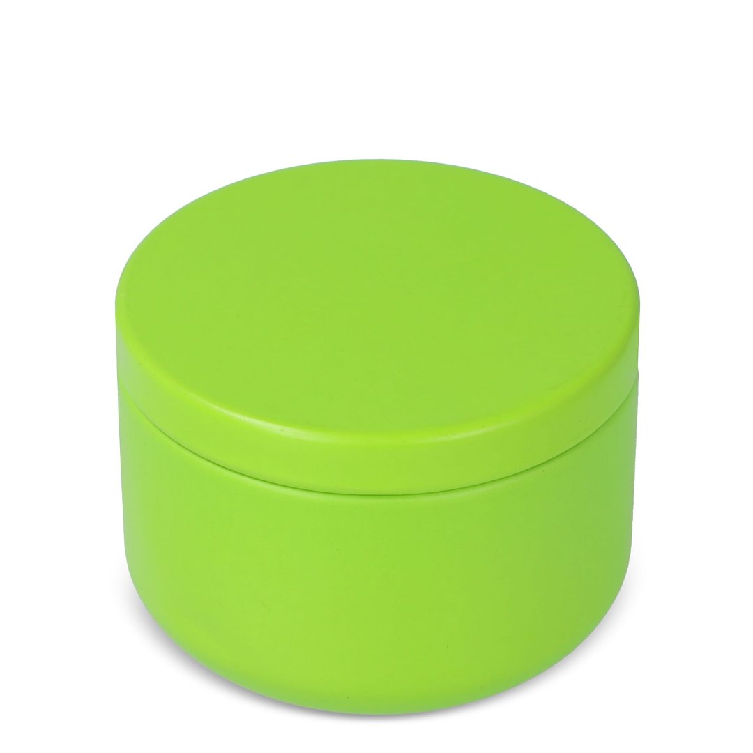 Asana unparfümierte Kerze auf Pflanzenbasis in recycelter Dose Menjast