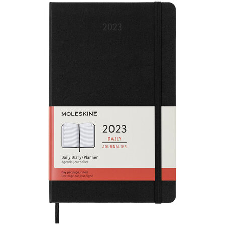 12M Hardcover Tageskalender L - Utzan
