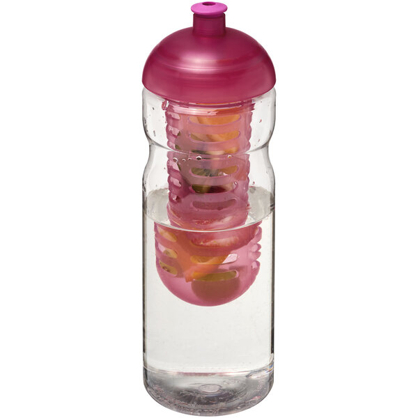 Base 650 ml Sportflasche mit Stülpdeckel und Infusor - Loli