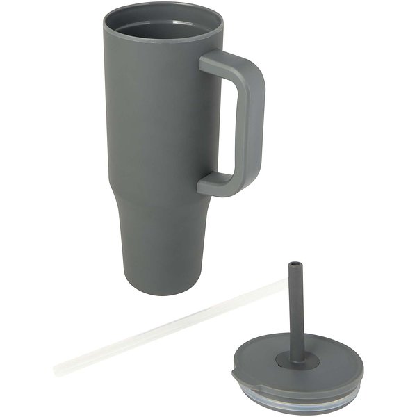 900 ml RCS-zertifizierter Isolierbecher mit Silikon Trinkhalm - Annang
