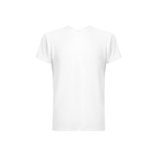 T-Shirt aus Polyester und Elastan. Weisse Farbe Regik