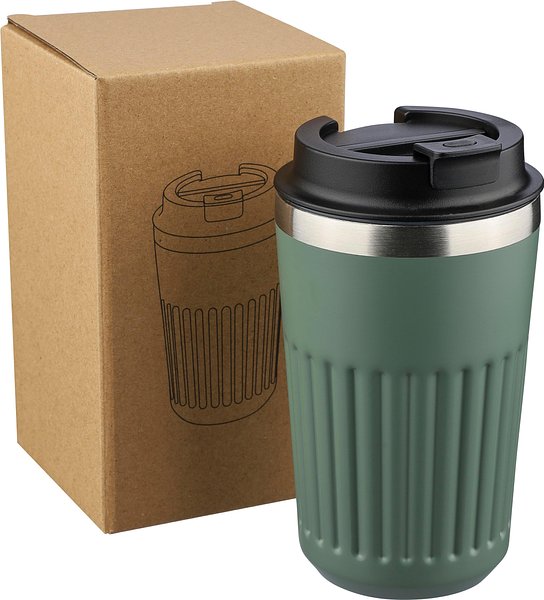 Recycelter Edelstahl-Reisebecher (400 ml) Warlep