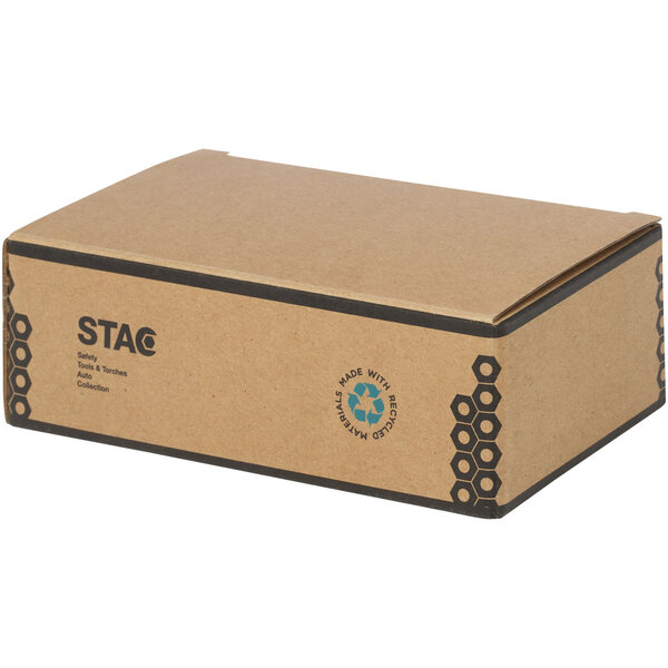 8-in-1 Schraubenzieher-Set aus recyceltem RCS Kunststoff mit Taschenlampe - Nelyco