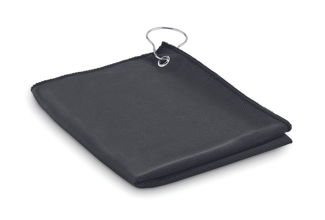 RPET-Golfhandtuch mit Haken Nato