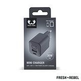 Mini Charger USB-C + A PD // 30W Chatia