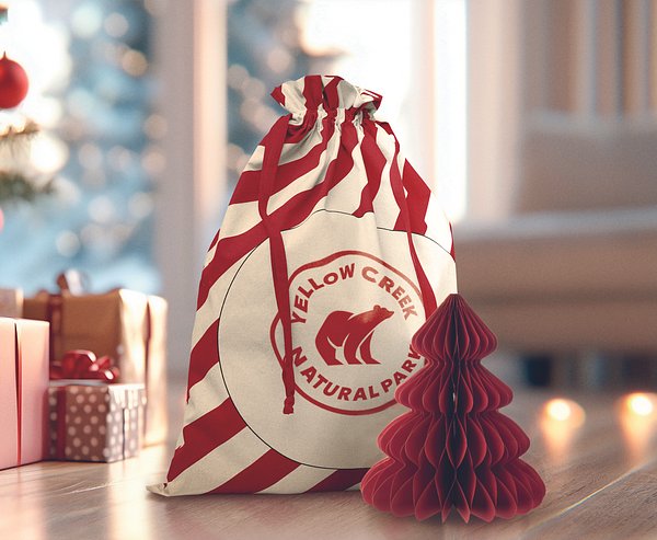 Beutel mit Kordelzug Xmas Etinan