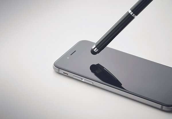 Drehkugelschreiber mit Stylus Leeni