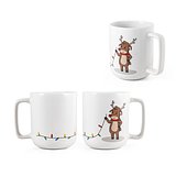 Becher mit Weihnachtsdruck 330 ml Orscia