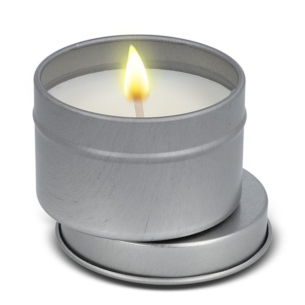 Dhyana-Duftkerze auf Pflanzenbasis in recycelter Dose Lingiun