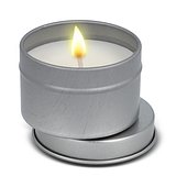 Dhyana-Duftkerze auf Pflanzenbasis in recycelter Dose Lingiun