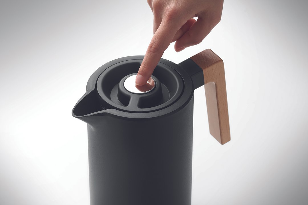 Doppelwandige Kanne 1L Rainanner