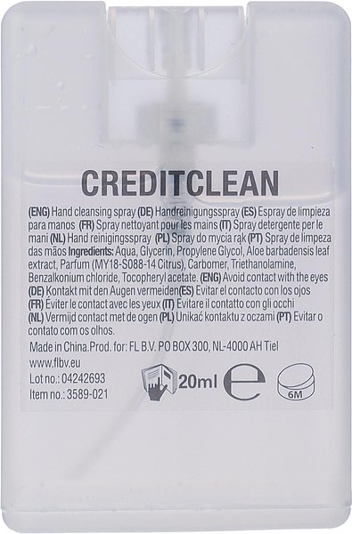 Handspray Creditclean Luriti | 20 ml | Ethanolfrei