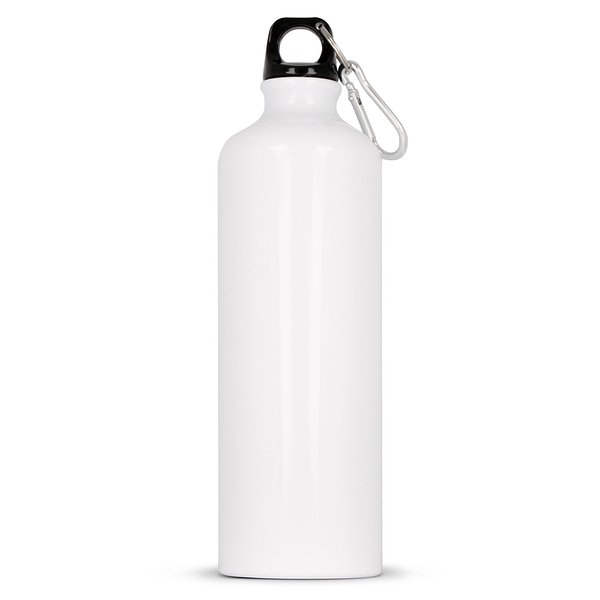 Aluminium Wasserflasche mit Karabiner 750ml Stgaunela