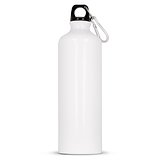 Aluminium Wasserflasche mit Karabiner 750ml Stgaunela
