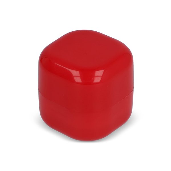 Kubischer Lippenpflegestift aus recyceltem ABS Aliuat