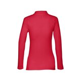 Damen Langarm-Poloshirt Minata