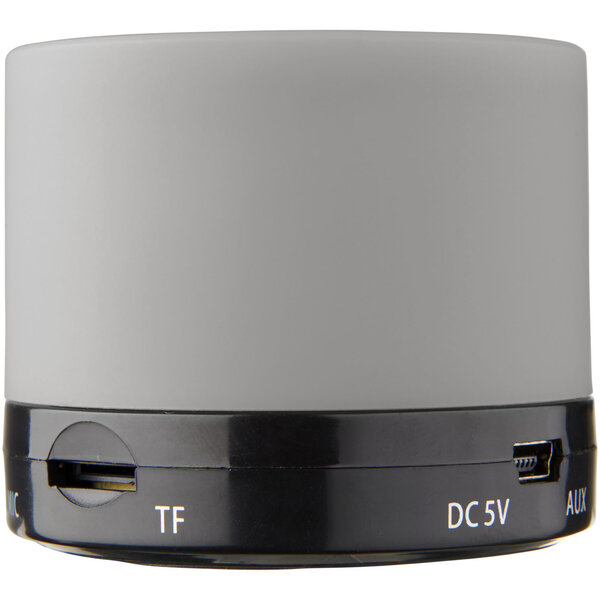 Zylinder Bluetooth® Lautsprecher mit gummierter Oberfläche - Nolfat