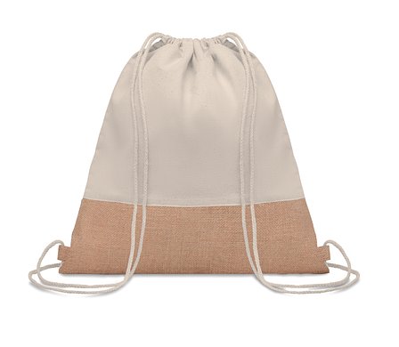 Beutel mit Kordelzug Jute Gianign
