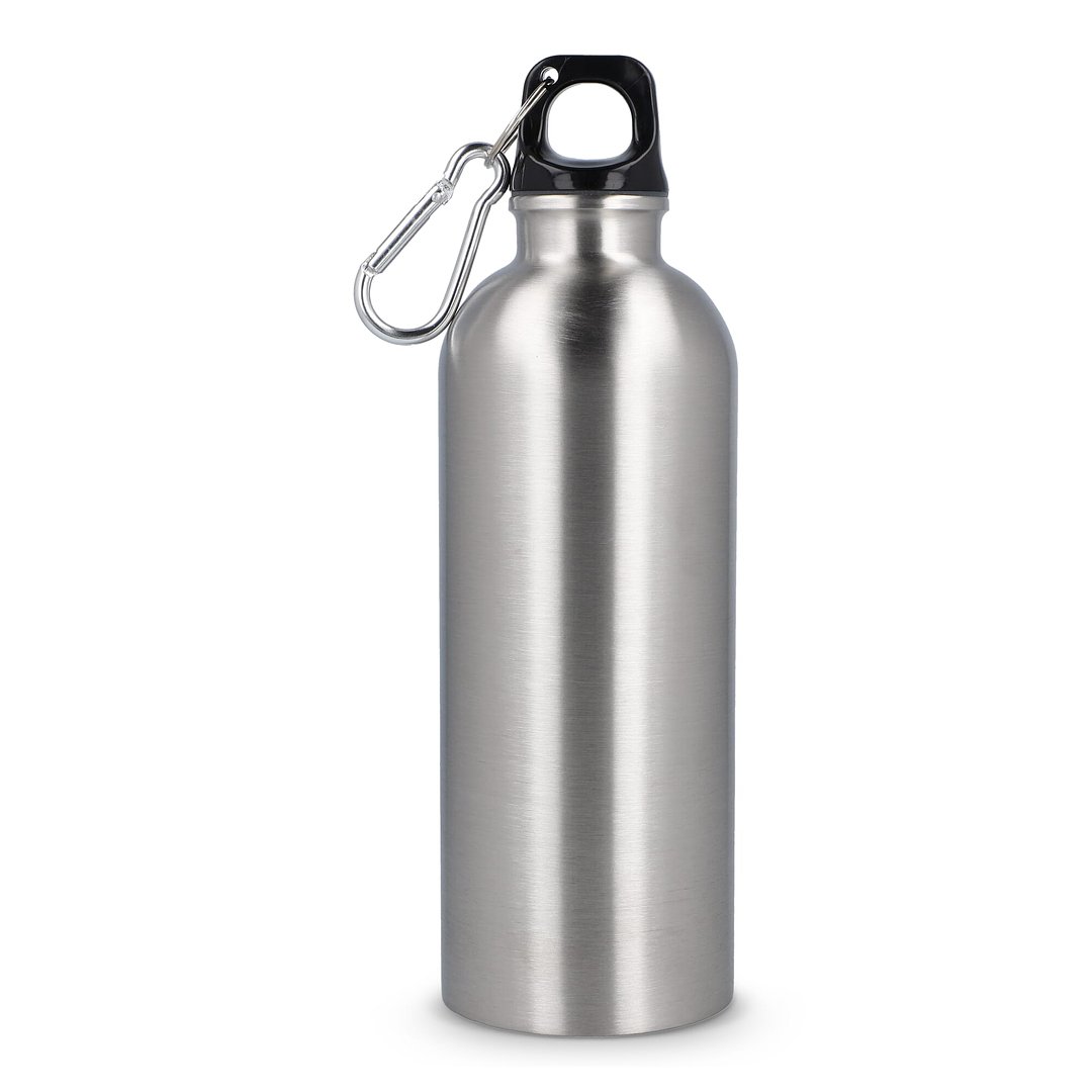 R-Edelstahl einwandige Flasche mit Karabiner 500 ml Nolfrina