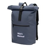 Roll-Top-Rucksack aus PU mit Laptopfach, 16“ Giamiriona
