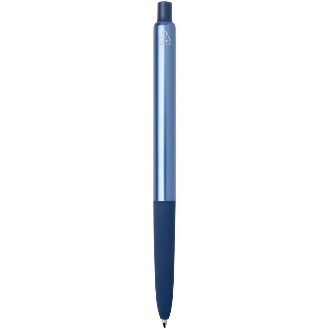 Kugelschreiber aus recyceltem Aluminium mit eloxierter Oberfläche (blaue Tinte) - Aitz
