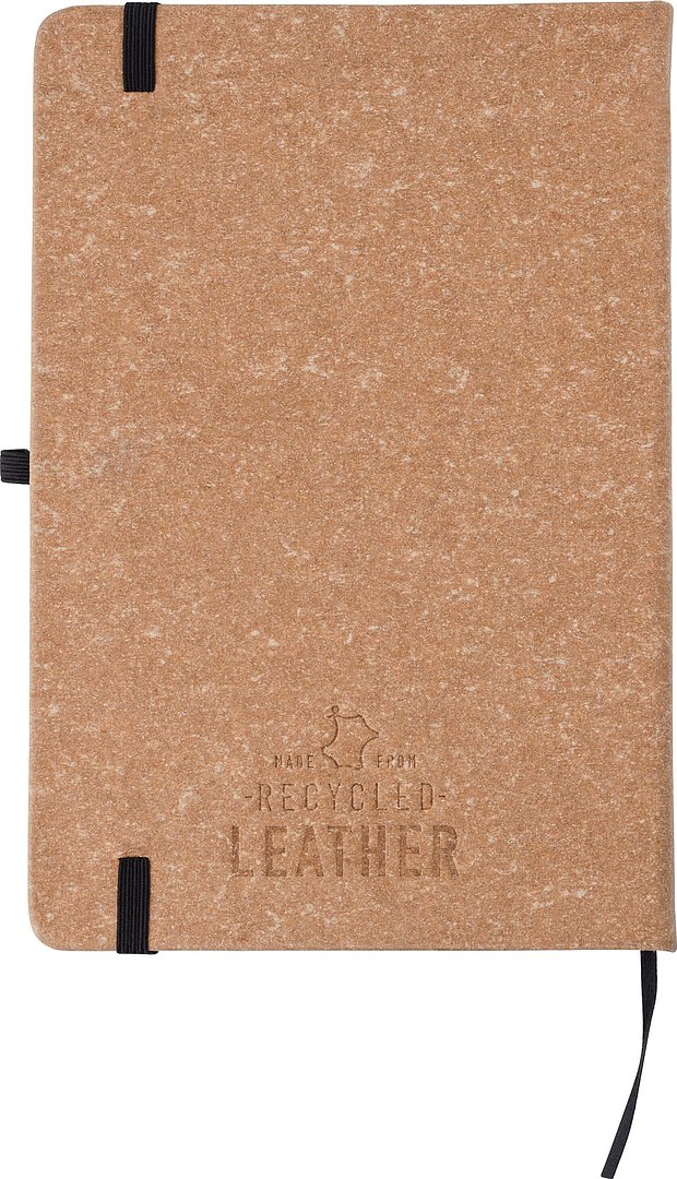 Notizbuch Helliull | Recyceltes Leder | A5 | Liniert