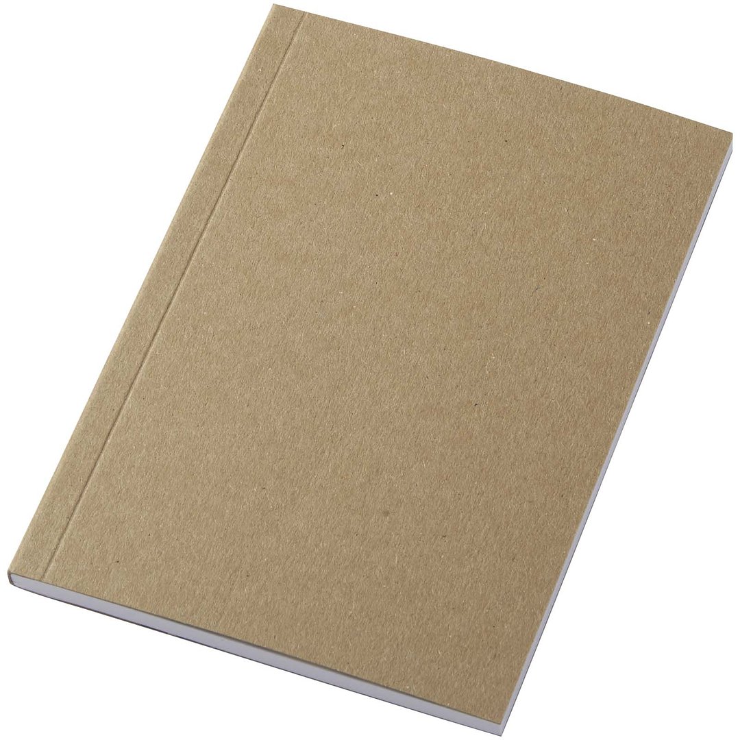 Austen A6 Softcover Notizbuch aus recyceltem Kraftpapier – 50 Blatt - Corsco