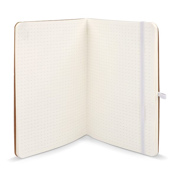 Notizbuch mit flexiblem Einband Kraftpapier A5 Rudolfep