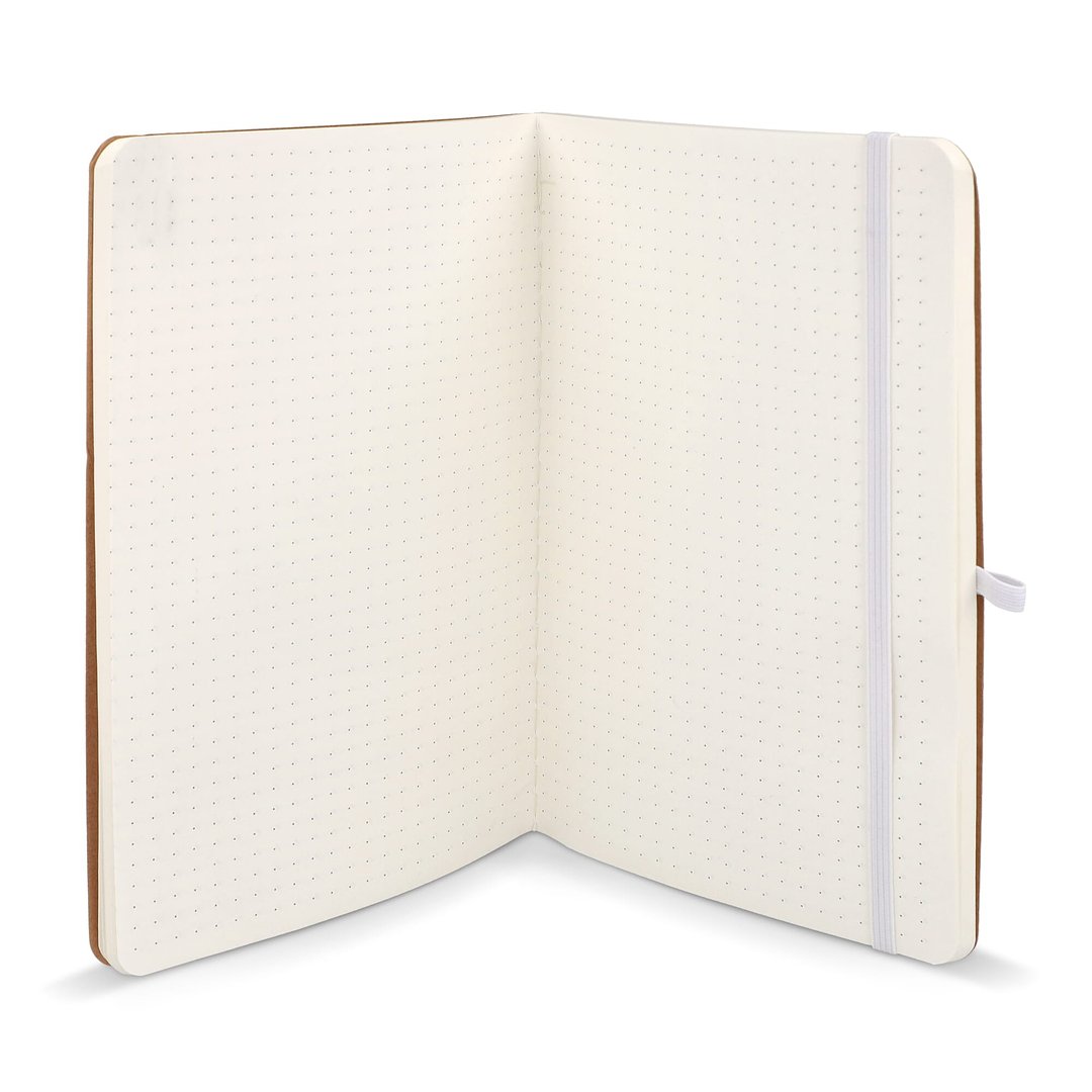 Notizbuch mit flexiblem Einband Kraftpapier A5 Rudolfep