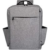 15" Laptop-Rucksack aus recyceltem GRS-Material 15 L - Stein