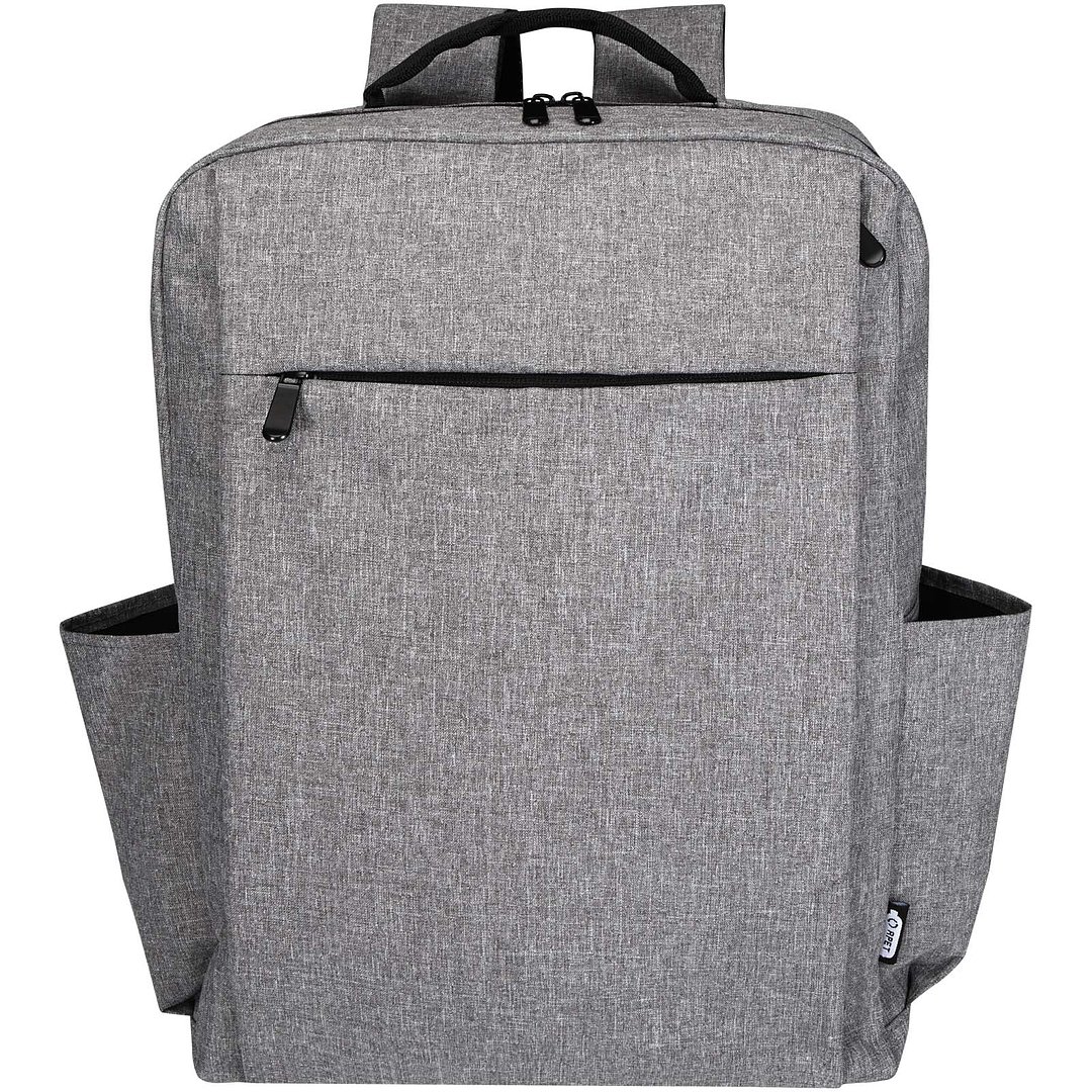 15" Laptop-Rucksack aus recyceltem GRS-Material 15 L - Stein