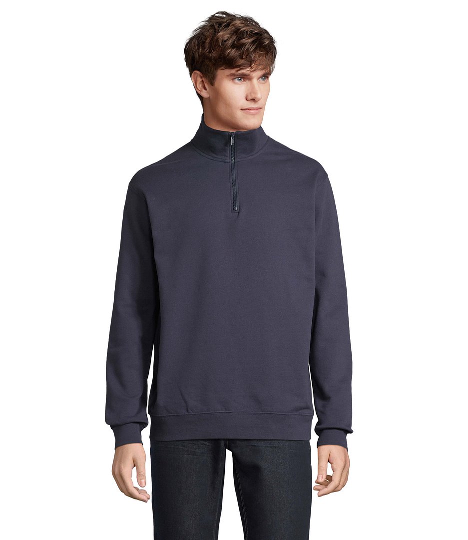 Sweater Zip Kragen Noldina