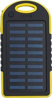 Gummierte ABS Solar-Powerbank Giannep